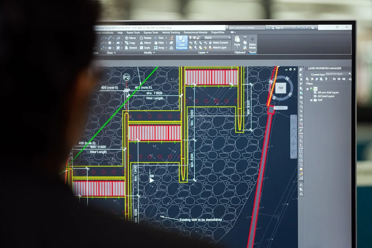 Technicien en recherche de fuite utilisant une caméra thermique infrarouge sur une paroi de bâtiment